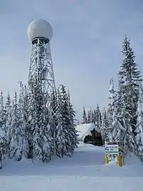 Station CXSS (a WSR-98A) at Silver Star Mountain.