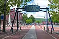 Looking towards Western MD RR Station museum