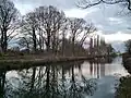 The Canal plantation continues the line almost to the Teddington boundary of the Park