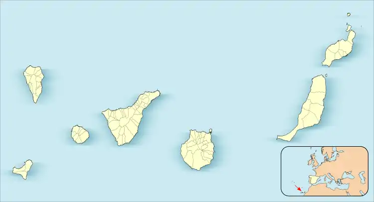 2012–13 Superliga de Voleibol Masculina is located in Canary Islands