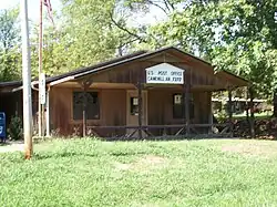 Main façade of the Canehill Post Office