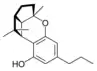 Chemical structure of cannabicyclovarin.