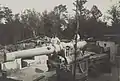 A Canon de 240 L Mle 1884 on a center pivot mount.