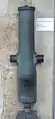 Rifled mountain cannon "Canon de montagne de 4 rayé modèle 1859". Caliber: 86 mm (3.4 in). Length: 0.82 m (2 ft 8 in). Weight: 102 kg (225 lb). Ammunition: 4 kg (8.8 lb) shell. Captured in Marrakech (Morocco) in 1912.