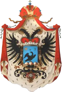 Coat of arms after 1723 of Banat of Craiova