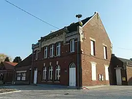 The town hall in Cantaing-sur-Escaut