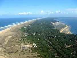 Cap Ferret looking north