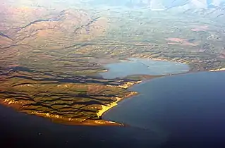 Photograph of Cape Cambell, New Zealand, at sunrise