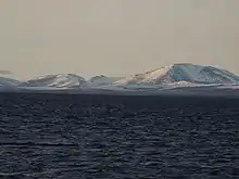 The Kotzebue Sound as seen from Cape Krusenstern National Monument.