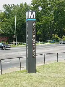 Capitol View is just across the state border from the Capitol Heights Metro Station.