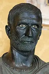 The "Capitoline Brutus", probably late 4th to early 3rd century BC, possibly 1st century BC.