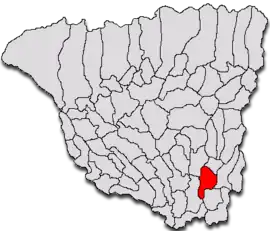 Location in Gorj County