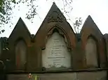 A memorial to Caprington Cuninghames.