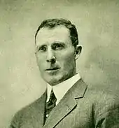 Head and shoulders photograph of Bartlett facing half-left. Age about 35, he has a formal military bearing and is very neatly dressed.