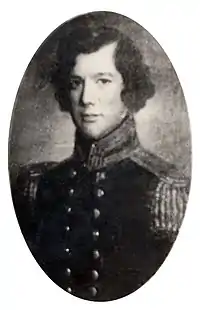 Photograph of portrait of Edward Blanckley. Style family collection.