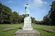 Captain Smith statue, prior to 2010 restoration