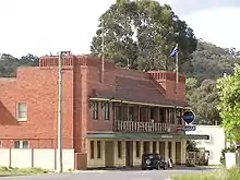 Hotel at Captains Flat built 1938; Functionalist