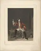 Captain Macheath by Henry Liverseege, mezzotint by William Ward, 1832.