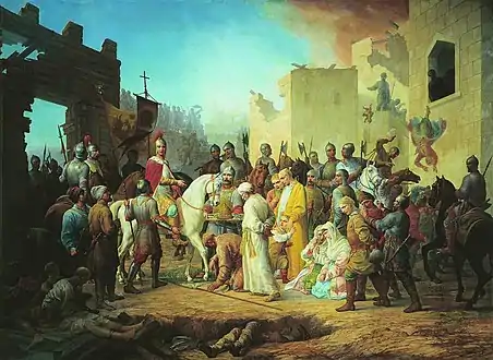 The entry of Ivan IV in Kazan