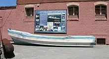 Image 79A pirate skiff in Baltiysk, Russia — captured by the Russian Navy (from Piracy off the coast of Somalia)