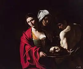 Caravaggio, Salome with the Head of John the Baptist