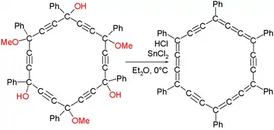 carbo-benzene synthesis