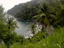 Carib Territory coast