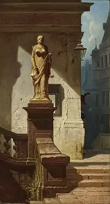 Justitia (Spitzweg) [de], Carl Spitzweg, 1857