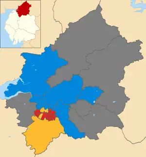 2006 results map