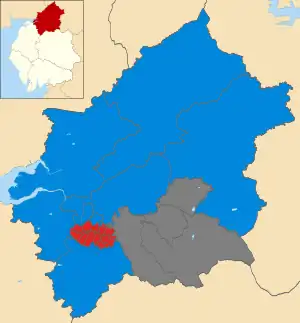 2011 results map