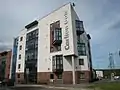 More modern buildings on Carlton Gate