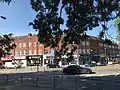 The Carlton Parade shops at the far northern end of the High Street