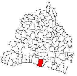 Location in Dolj County