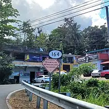 Heading west in Barrio Nuevo, Naranjito