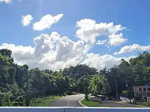 Puerto Rico Highway 690 south in Sabana barrio