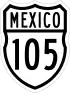 Federal Highway 105 shield