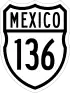 Federal Highway 136 shield