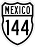 Federal Highway 144 shield