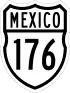 Federal Highway 176 shield