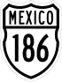 Federal Highway 186 shield