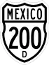 Federal Highway 200D shield