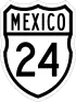 Federal Highway 24 shield