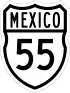 Federal Highway 55 shield