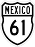 Federal Highway 61 shield