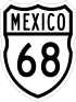 Federal Highway 68 shield