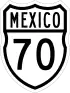 Federal Highway 70 shield