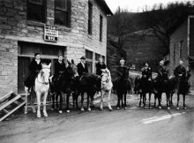 Book carriers from the Pack Horse Library Project.