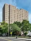 Carroll Tower, an assisted living facility on Smith Street