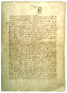 Letter to Manuel I of Portugal by Pêro Vaz de Caminha reporting the discovery of Brazil (1 May 1500)