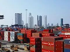 Port of Cartagena.